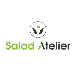 Normal salad atelier logo square white bg