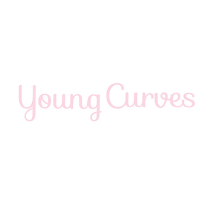 Normal young curve logo square with bg