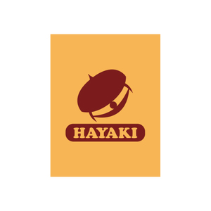 Normal hayaki logo square white bg
