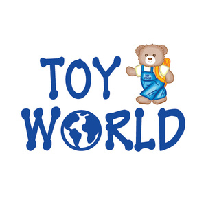 Normal toy world logo with white bg